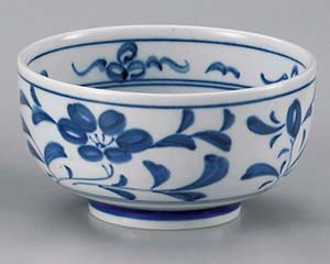 【まとめ買い10個セット品】和食器 ヤ342-328 古染花大丼【キャンセル/返品不可】【ECJ】