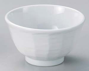 【まとめ買い10個セット品】和食器 ヤ347-308 白4.0けずり丼【キャンセル/返品不可】【ECJ】
