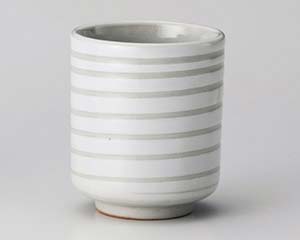 【まとめ買い10個セット品】和食器 イ376-258 粉引うず寿司湯呑【キャンセル/返品不可】【ECJ】