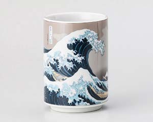 【まとめ買い10個セット品】和食器 イ374-188 東海道神奈川沖寿司湯呑【キャンセル/返品不可】【ECJ】
