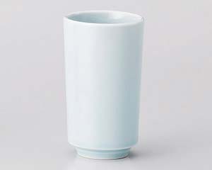 【まとめ買い10個セット品】和食器 カ378-188 青白長湯呑【キャンセル/返品不可】【ECJ】
