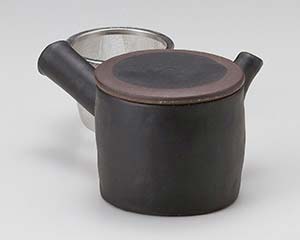 【まとめ買い10個セット品】和食器 ト395-148 くろ 急須【キャンセル/返品不可】【ECJ】
