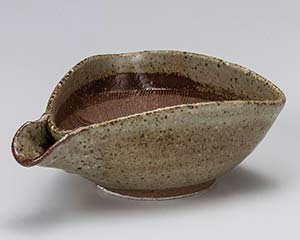 【まとめ買い10個セット品】和食器 オ419-128 唐津花紋片口(中)【キャンセル/返品不可】【ECJ】