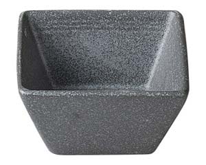 【まとめ買い10個セット品】和食器 ワ421-038 鉄ペーパー 三本線11cm角小鉢【キャンセル/返品不可】【ECJ】