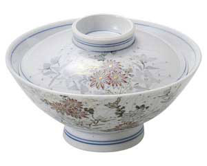 【まとめ買い10個セット品】和食器 オ442-018 古染錦春日野 のり茶丼【キャンセル/返品不可】【ECJ】