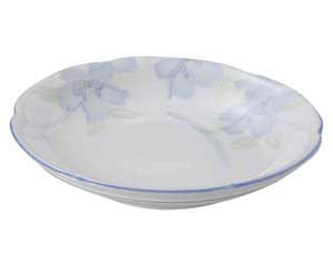 【まとめ買い10個セット品】和食器 オ443-348 花のささやき 花型4.0皿【キャンセル/返品不可】【ECJ】