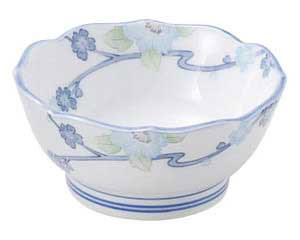 【まとめ買い10個セット品】和食器 ミ474-068 やすらぎ 桔梗形千代口【キャンセル/返品不可】【ECJ】|マルシェ&キッチンカーWORLD