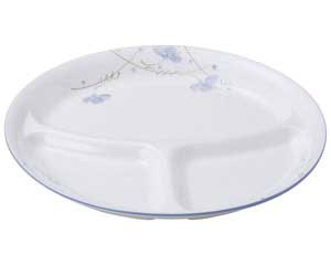 【まとめ買い10個セット品】和食器 ミ477-688 スイートピー 10インチ丸仕切皿【キャンセル/返品不可】【ECJ】|マルシェ&キッチンカーWORLD
