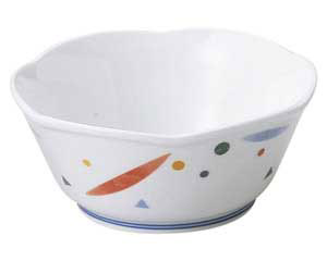 【まとめ買い10個セット品】和食器 オ478-168 はなやぎ 花形小鉢【キャンセル/返品不可】【ECJ】