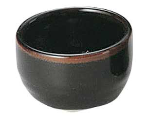 【まとめ買い10個セット品】和食器 ツ436-048 ゆず天目ぐい呑【キャンセル/返品不可】【ECJ】