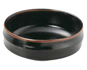 【まとめ買い10個仕掛ける品】和食器 ツ437-118 ゆず天目 5.5鉄鉢【取りやめる/返品不可】【ECJ】