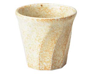 【まとめ買い10個セット品】和食器 オ423-238 窯変志野 ねじりロック【キャンセル/返品不可】【ECJ】