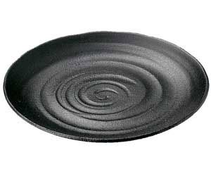 【まとめ買い10個セット品】和食器 ミ451-278 天目結晶 7.5丸皿【キャンセル/返品不可】【ECJ】