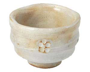 【まとめ買い10個セット品】和食器 ミ084-348 手造り粉引華紋(土物)珍味【キャンセル/返品不可】【ECJ】｜マルシェ＆キッチンカーWORLD