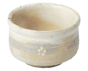 【まとめ買い10個仕掛ける品】和食器 ミ076-188 手造り粉引華紋(土物)小付鉢【取りやめる/返品不可】【ECJ】