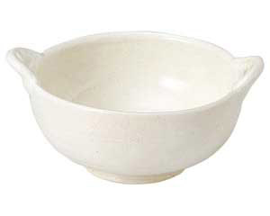 【まとめ買い10個セット品】和食器 ミ059-278 手造りモダン粉引(土物)手付き4.0ボール【キャンセル/返品不可】【ECJ】|マルシェ&キッチンカーWORLD