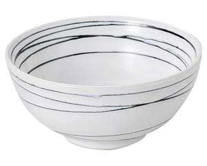 【まとめ買い10個セット品】和食器 ユ434-098 うず潮 丸型6.5丼【キャンセル/返品不可】【ECJ】