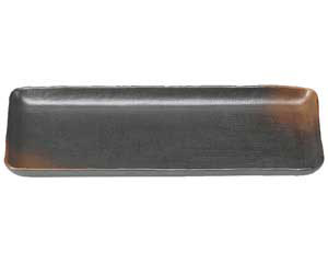 【まとめ買い10個セット品】和食器 ト440-388 焼締 長皿【キャンセル/返品不可】【ECJ】｜マルシェ＆キッチンカーWORLD 19,752円