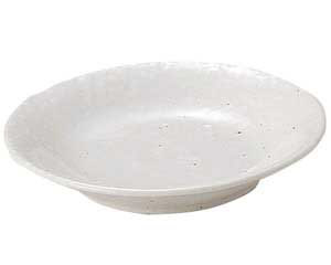 【まとめ買い10個セット品】和食器 ミ452-038 粉引石目 4.0皿【キャンセル/返品不可】【ECJ】