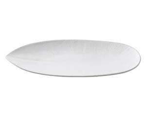 【まとめ買い10個セット品】和食器 ヨ158-138 ドルチェ 32cm長皿 大【キャンセル/返品不可】【ECJ】