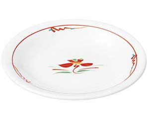 【まとめ買い10個セット品】和食器 ホ476-538 赤絵花紋 5.5丸皿【キャンセル/返品不可】【ECJ】｜マルシェ＆キッチンカーWORLD