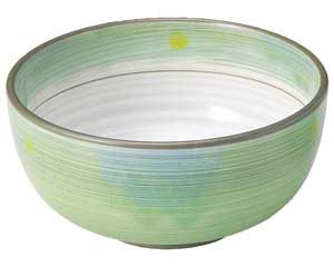 【まとめ買い10個セット品】和食器 ミ322-268 新緑 丸6.0ボール【キャンセル/返品不可】【ECJ】