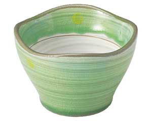 【まとめ買い10個セット品】和食器 ミ078-368 新緑 四ツ山2.8丼【キャンセル/返品不可】【ECJ】