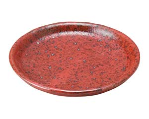 【まとめ買い10個セット品】和食器 ユ484-038 あかゆず 3.0皿【キャンセル/返品不可】【ECJ】