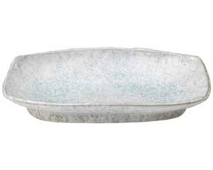 【まとめ買い10個セット品】和食器 ス447-018 青釉 10号長盛皿【キャンセル/返品不可】【ECJ】｜マルシェ＆キッチンカーWORLD