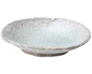 【まとめ買い10個セット品】和食器 ス447-218 青釉 9号小判深鉢【キャンセル/返品不可】【ECJ】｜マルシェ＆キッチンカーWORLD