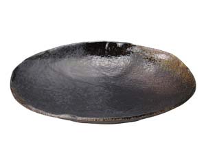 【まとめ買い10個セット品】和食器 ス489-088 琥珀 8号小判皿【キャンセル/返品不可】【ECJ】