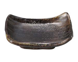 【まとめ買い10個セット品】和食器 ス489-128 琥珀 角千代口【キャンセル/返品不可】【ECJ】