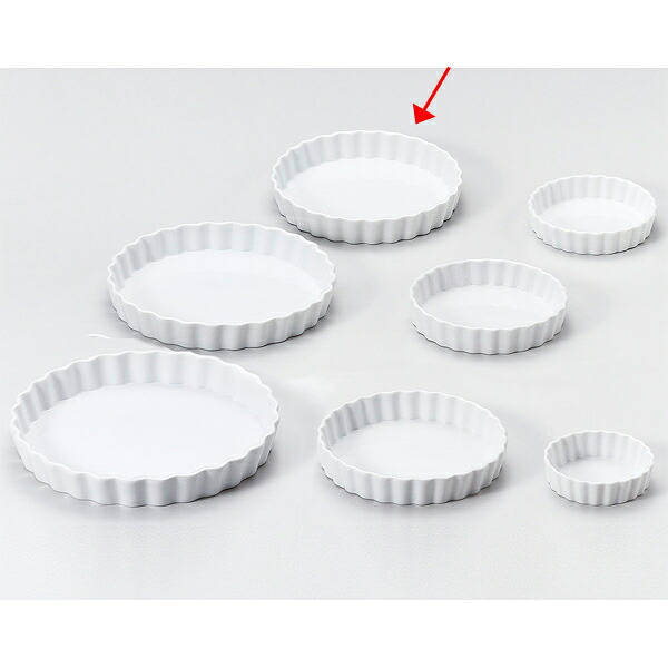 【まとめ買い10個セット品】 ハ606-068 ルナホワイト 20.5cmパイ皿【キャンセル/返品不可】【ECJ】