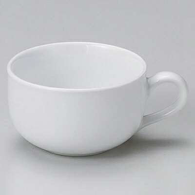 【まとめ買い10個セット品】 ア607-058 ホワイティー片手スープカップ【キャンセル/返品不可】【ECJ】｜マルシェ＆キッチンカーWORLD