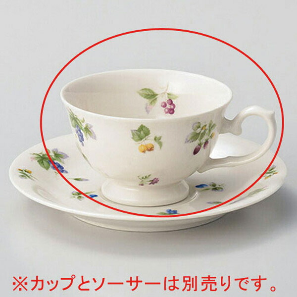 【まとめ買い10個セット品】 ホ612-158 フルーツランドコーヒー碗【キャンセル/返品不可】【ECJ】