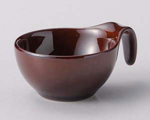 【まとめ買い10個セット品】 ヤ622-198 アメ色手付プチボール【キャンセル/返品不可】【ECJ】