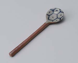 【まとめ買い10個セット品】 カ629-238 土物スプーン亀甲【キャンセル/返品不可】【ECJ】