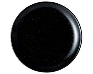 【まとめ買い10個セット品】 カ655-048 アジアン(黒・赤) 黒玉渕21cm皿【キャンセル/返品不可】【ECJ】｜マルシェ＆キッチンカーWORLD