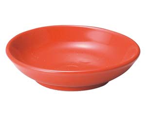 【まとめ買い10個セット品】 カ655-348 アジアン(黒・赤) 赤10cm深皿【キャンセル/返品不可】【ECJ】