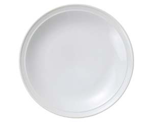 【まとめ買い10個セット品】 カ652-028 白中華 丸9.0皿【キャンセル/返品不可】【ECJ】|マルシェ&キッチンカーWORLD