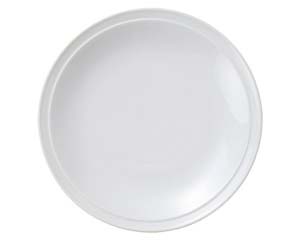 【まとめ買い10個セット品】 カ652-038 白中華 丸8.0皿【キャンセル/返品不可】【ECJ】｜マルシェ＆キッチンカーWORLD
