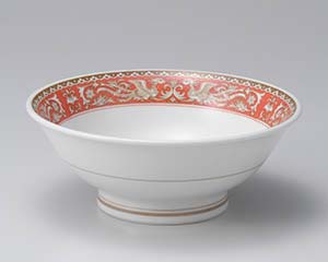【まとめ買い10個セット品】 ホ672-048 紅鳳凰イングレーズ6.5高台丼【キャンセル/返品不可】【ECJ】