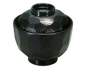 【まとめ買い10個セット品】 エ688-098 [A]3.2寸亀甲小吸椀 黒【キャンセル/返品不可】【ECJ】 13,588円