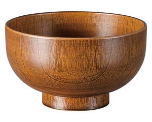 【まとめ買い10個セット品】 ヌ693-078 [TA]耐熱10.5木調汁椀 摺り【キャンセル/返品不可】【ECJ】