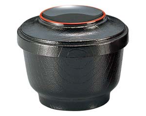 【まとめ買い10個セット品】 ヌ695-218 [TA]耐熱富士型飯器 黒天朱(内朱)【キャンセル/返品不可】【ECJ】｜マルシェ＆キッチンカーWORLD 11,567円