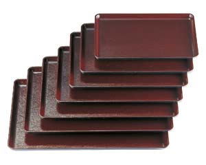 【まとめ買い10個セット品】 エ710-448 [A]ケヤキ会席盆 新溜NS 尺5寸[ノンスリップ加工]【キャンセル/返品不可】【ECJ】