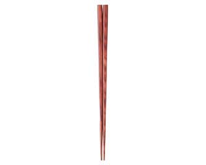 【まとめ買い10個セット品】 エ728-028 [木]22.5cm細箸(胴張) 朱面[洗]【キャンセル/返品不可】【ECJ】