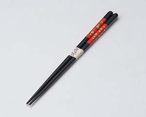 【まとめ買い10個セット品】 ホ743-138 光琳桜朱木製箸(洗浄機対応)【キャンセル/返品不可】【ECJ】