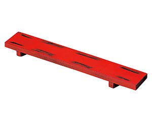 【まとめ買い10個仕かける品】 ワ740-118 (木)長盛器(細形)(朱/黒)【取り止める/返品不可】【ECJ】