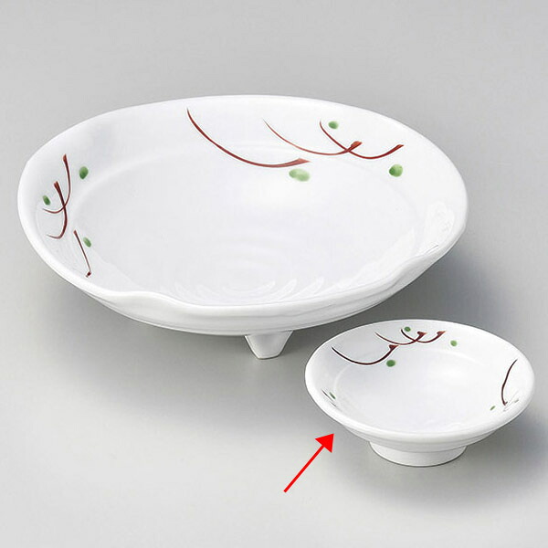 【まとめ買い10個セット品】和食器 ネ013-208 赤武蔵野 平千代口【ECJ】